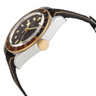 Tudor Black Bay Automatic Chronometer Black Dial Root Beer Bezel Mens Watch M79833MN-0004