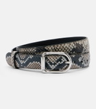 Altuzarra Snake-effect leather belt