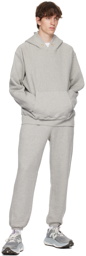 Les Tien Gray Heavyweight Hoodie