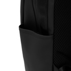 RAINS Clip Front Backpack in Black 