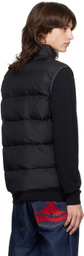 Fred Perry Black Insulated Vest
