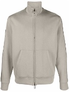 EMPORIO ARMANI - Cotton Zipped Sweatshirt