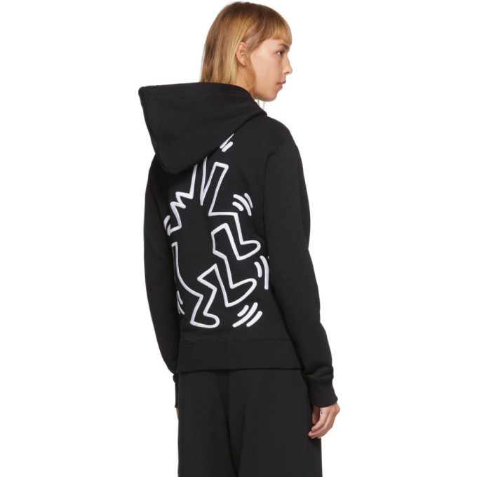 Etudes White Keith Haring Edition All-Over Print Racing Hoodie Etudes