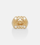 Loewe Anagram Bombé ring