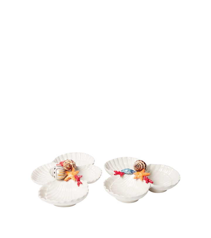 Photo: Les-Ottomans Set of 2 ceramic starter plates