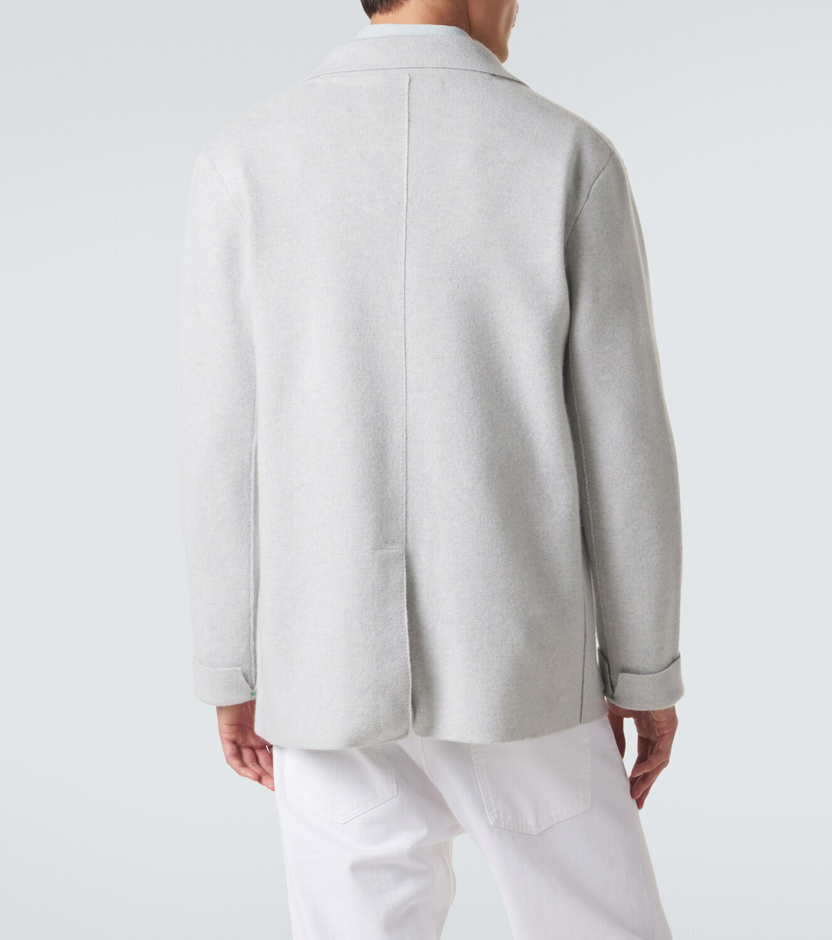 God's True Cashmere Cashmere blazer with amethyst