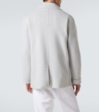 God's True Cashmere Cashmere blazer with amethyst