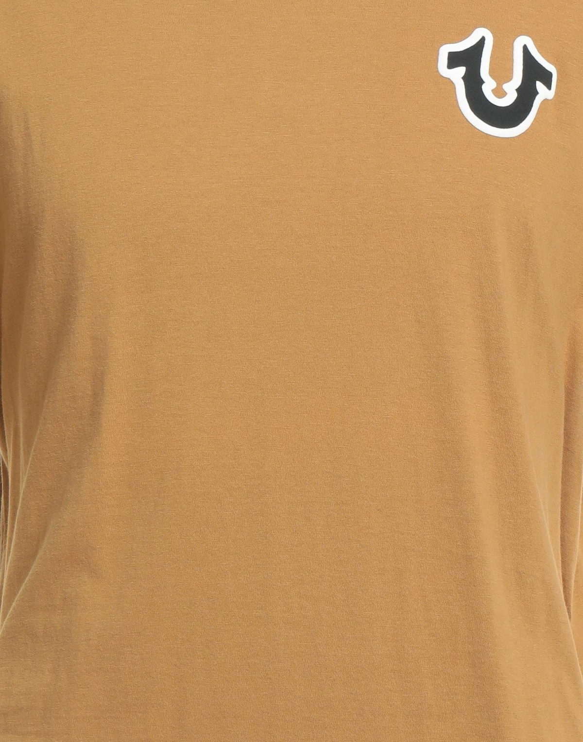 True Religion Mens T-shirt Camel