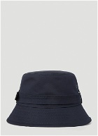 Belted Bucket Hat in Blue