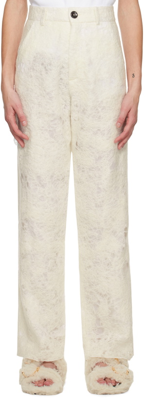 Photo: VITELLI White Doomboh Work Trousers