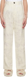 VITELLI White Doomboh Work Trousers