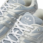 Adidas Adistar Cushion Sneakers in White/Silver Met/White