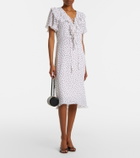 Dorothee Schumacher Dancing Dots polka-dot georgette midi dress