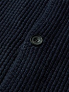 Rubinacci - Honeycomb-Knit Cashmere Cardigan - Blue