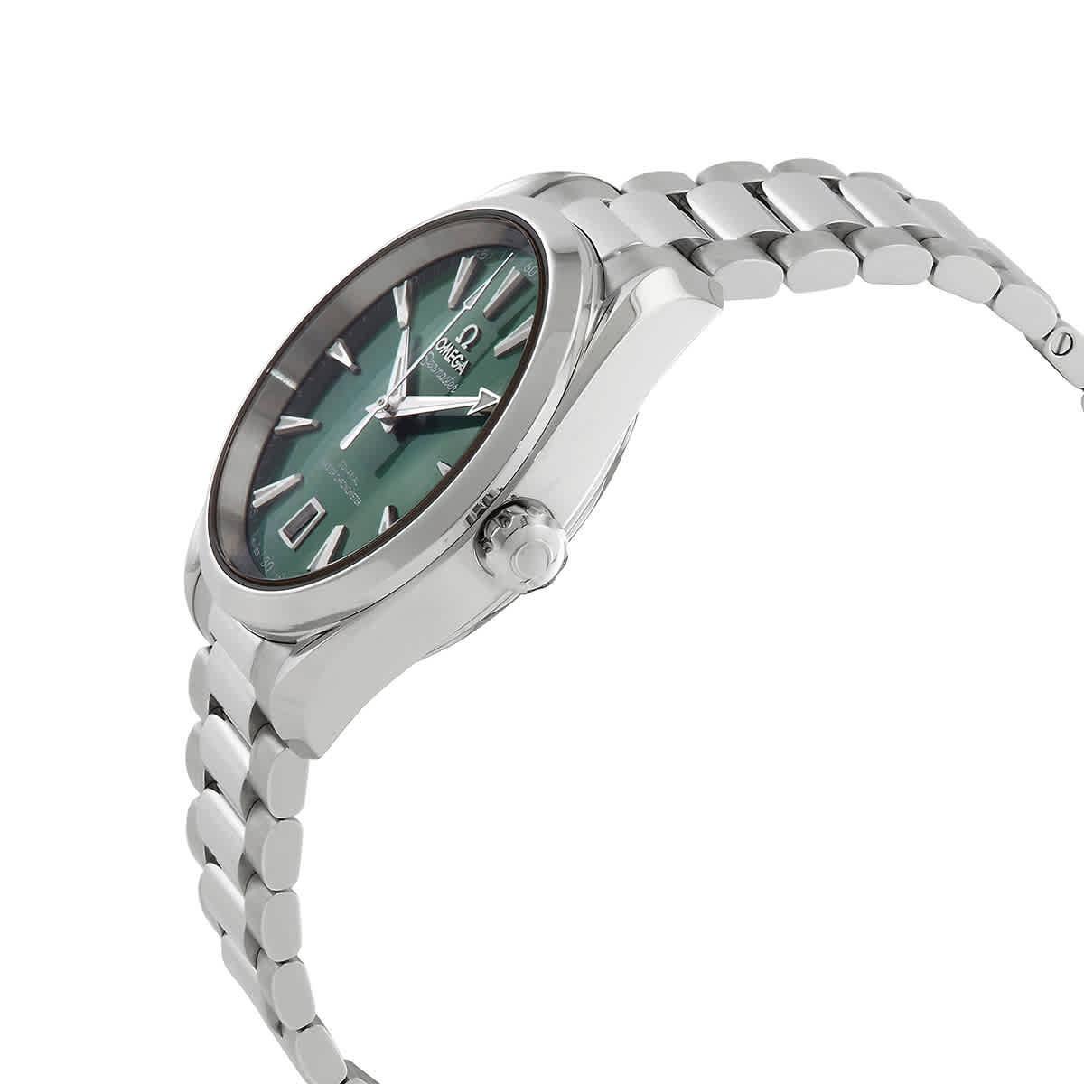 Omega Seamaster Aqua Terra Automatic Chronometer Green Dial Unisex Watch 220.10.38.20.10.002
