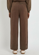 American Vintage Plizzy Logo-print Cotton Sweatpants Light Brown