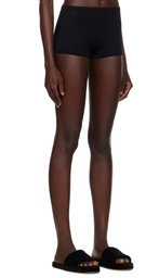 ÉTERNE Black High Waisted Boy Shorts