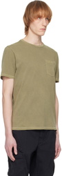 Parajumpers Khaki Patch Pocket T-Shirt