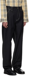 Carhartt Work In Progress Black Simple Jeans