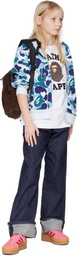 BAPE Kids Brown Baby Milo Boa Backpack