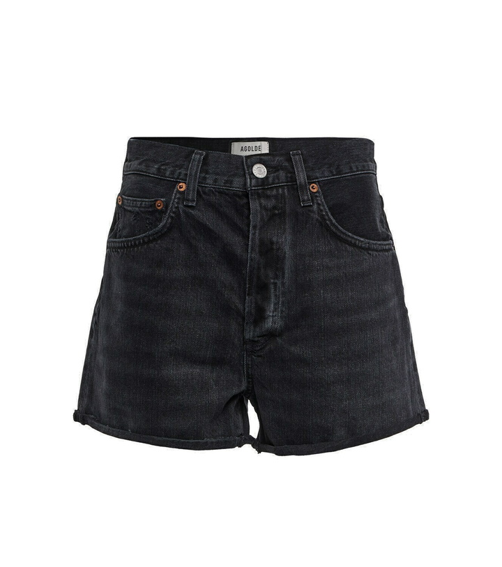 Photo: Agolde Dee high-rise denim shorts