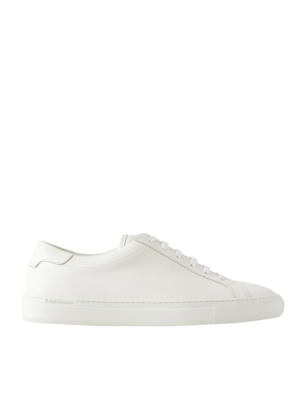 Photo: Polo Ralph Lauren - Jermain Lux Leather Sneakers - White