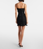 Blumarine Embroidered lace minidress