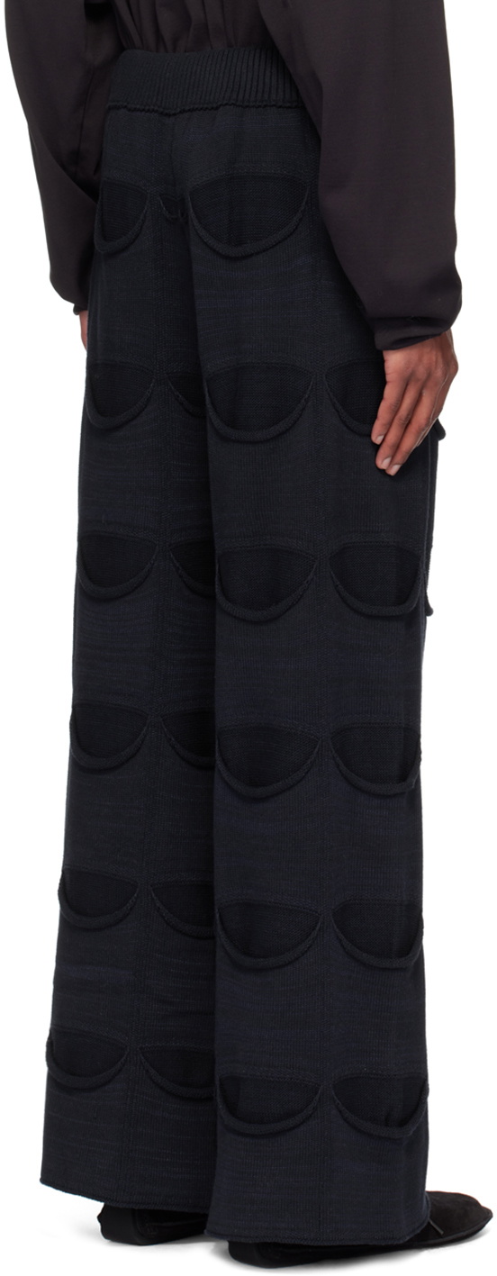 Isa Boulder SSENSE Exclusive Navy All Pocket Trousers