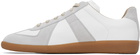 Maison Margiela White & Gray Replica Sneakers