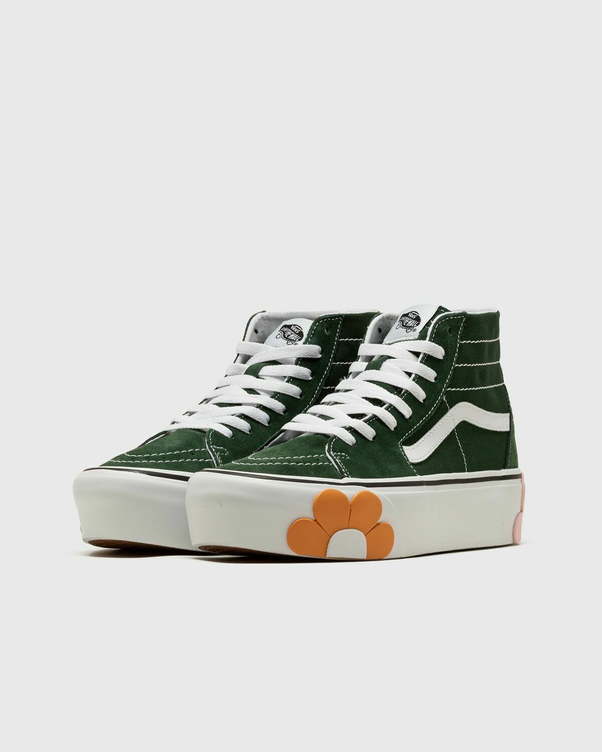 Vans Sk8 Hi Tapered Stackform Osf Green|White High & Midtop Vans
