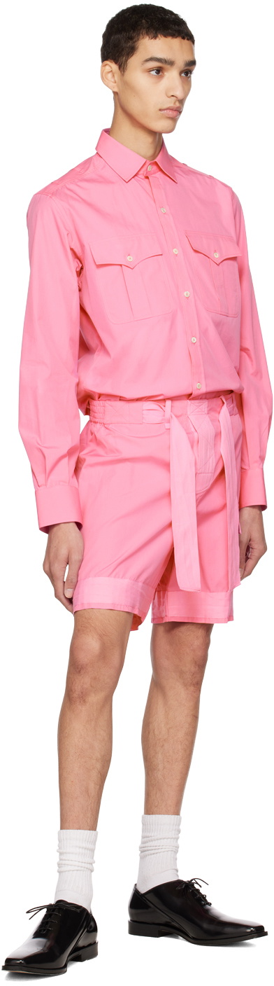 Sébline Pink Combat Shorts