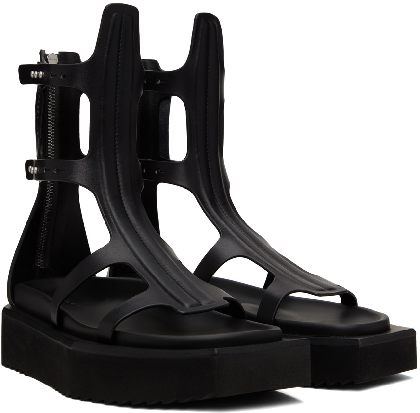 【Rick Owens】Hollywood Spartan Geth ストラップサンダル RICK OWENS 25SS Hollywood Strap Spartan Geth サンダル