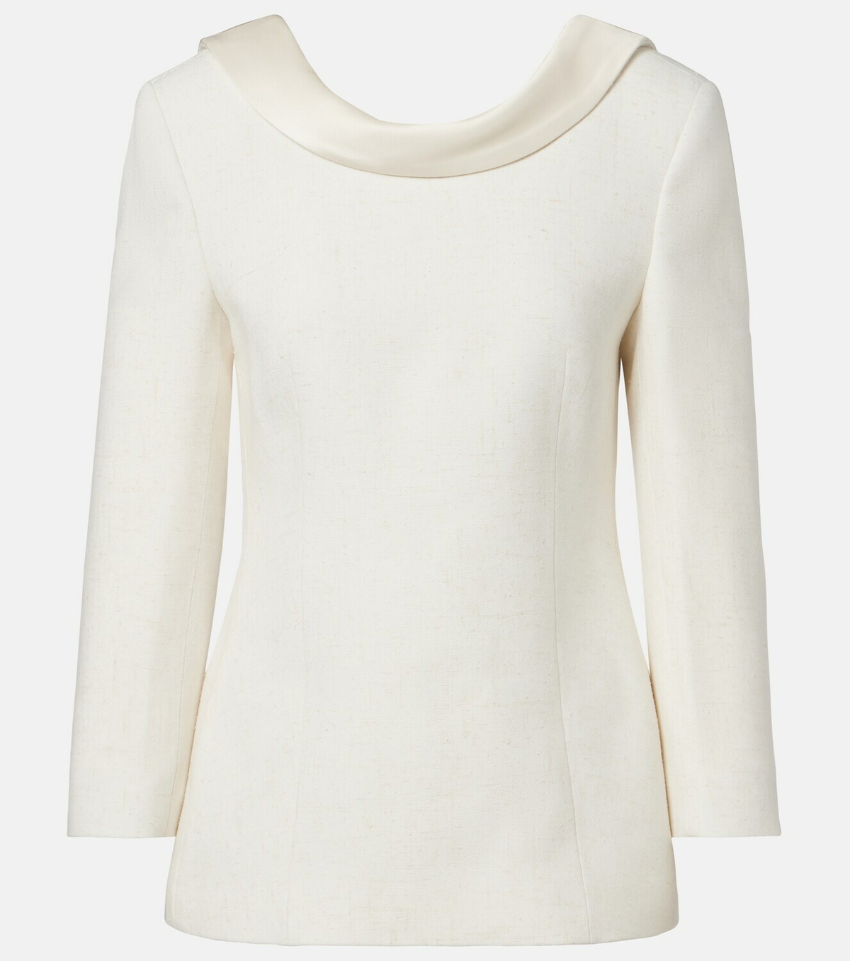 Róhe Satin-trimmed blazer