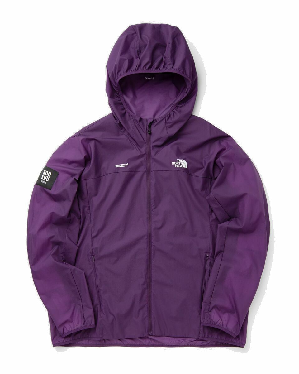 Photo: The North Face X Undercover Trail Run Packable Wind Jacket Purple - Mens - Windbreaker