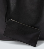 Saint Laurent Bold leather tote bag