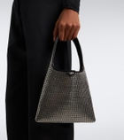 Alaïa Mini studded suede top-handle bag