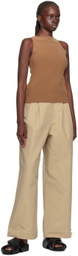 Birrot SSENSE Exclusive Tan Tank Top