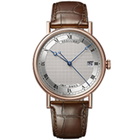 Breguet Classique 18kt Rose Gold Automatic Silver Dial Mens Watch 5177BR/15/9V6