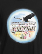 Versace Jeans Couture Mens T-shirt in Black