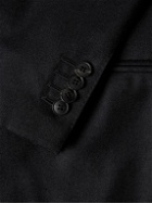 Saman Amel - Wool and Cashmere-Blend Felt Suit Jacket - Blue