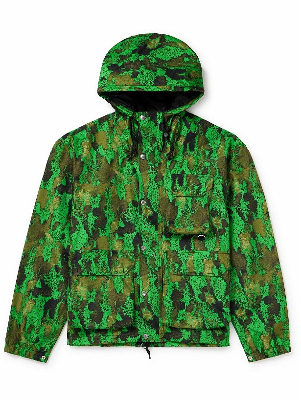 Photo: The North Face - M66 Camouflage-Print Shell Hooded Jacket - Green