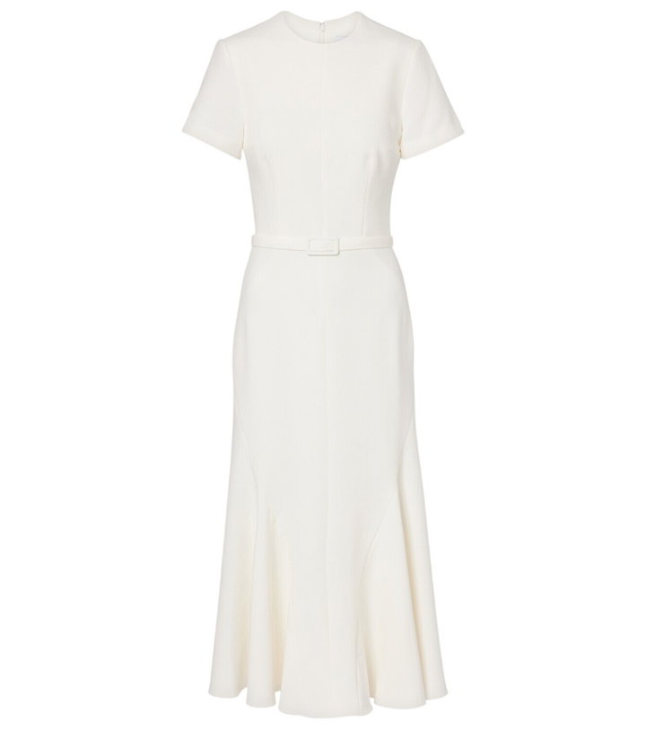 Photo: Safiyaa Luisa belted crêpe midi dress