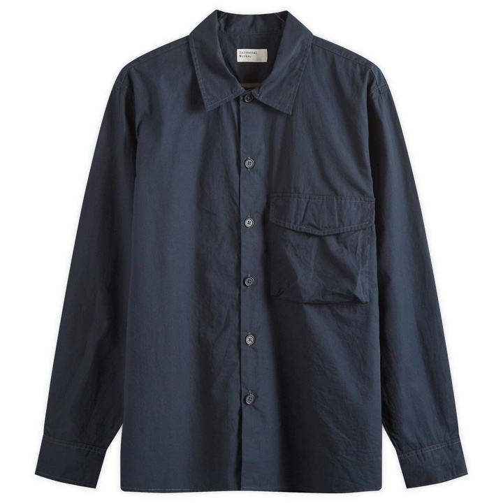 Photo: Universal Works Men's Field Shirt in Navy