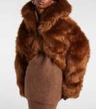 Entire Studios Vicinity cropped faux fur jacket