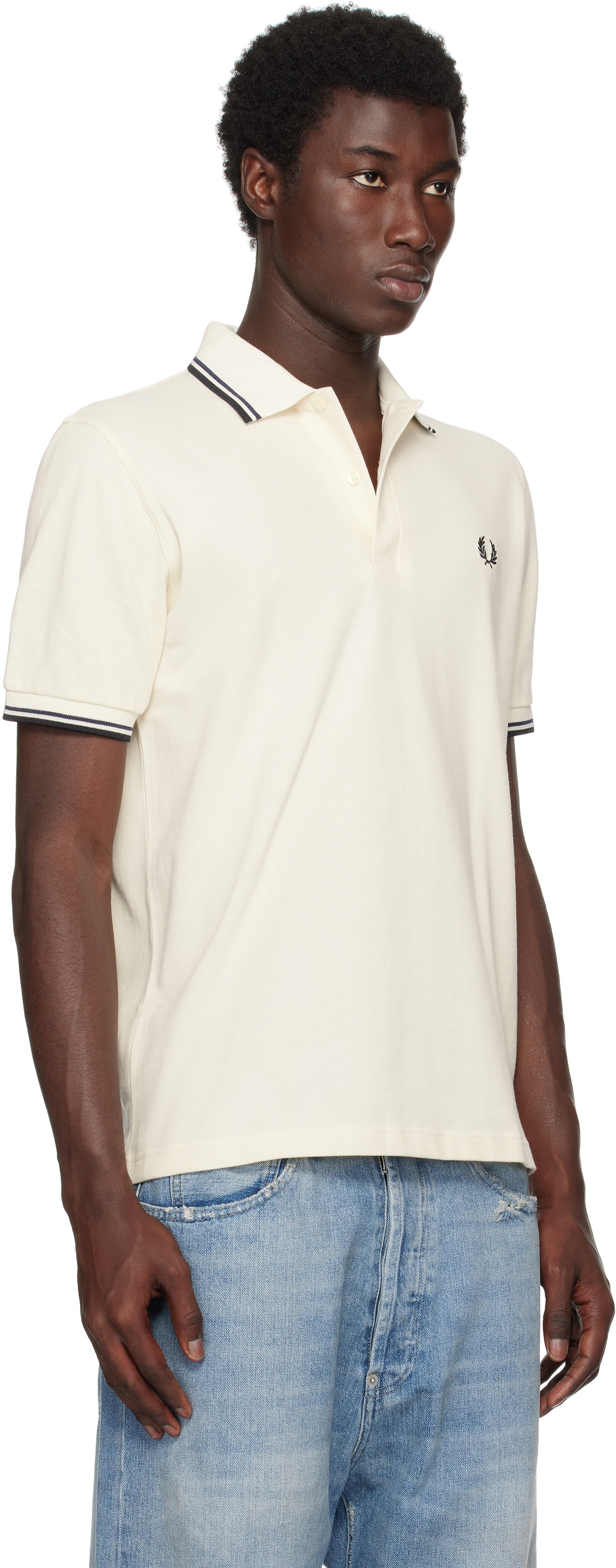 Fred Perry White 'The Fred Perry Shirt' Polo