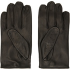 Ernest W. Baker Black Driving Gloves