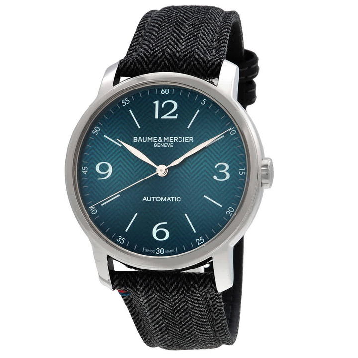 Photo: Baume et Mercier Classima Automatic Blue Dial Watch M0A10708