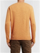 Anderson & Sheppard - Mélange Shetland Wool Sweater - Orange