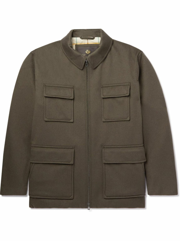 Photo: Loro Piana - Storm System® Cashmere Jacket - Green