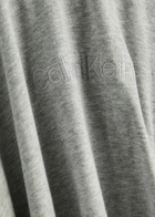 Calvin Klein Logo Hooded Stretch-cotton Sweatshirt Grey